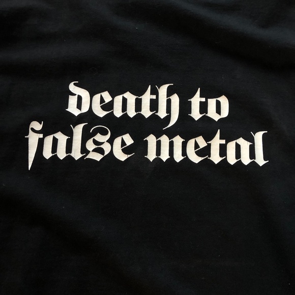 COPY - Ultra-rare 1998 Pearl Jam "Death to False Metal" t-shirt - Picture 5 of 5
